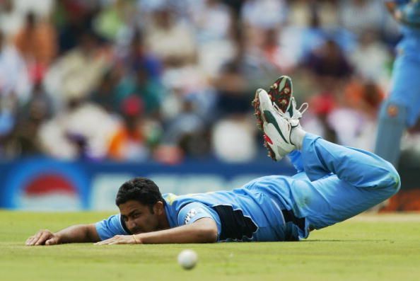 Kumble toiled in the 1999 World Cup but India's campaign fizzled out in the super-six stage. 