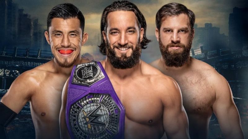 WWE Cruiserweight Championship Match; Tony Nese (c) vs Akira Tozawa vs Drew Gulak