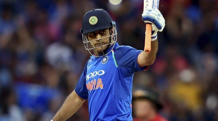 After a century in the warm-up game, Dhoni has been in average batting form