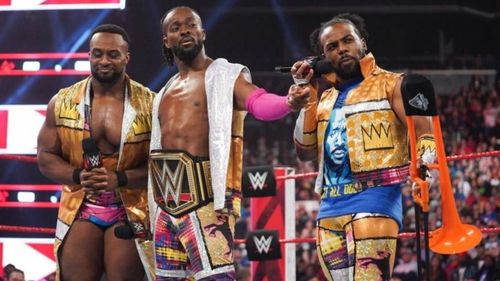 The New Day helped Kofi Kingston win the WWE title