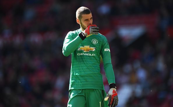 De Gea had a difficult end to the season at Old Trafford