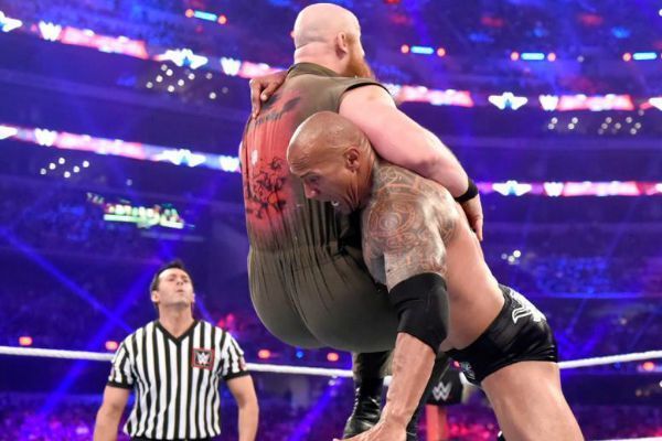 The Rock vs Eric Rowan