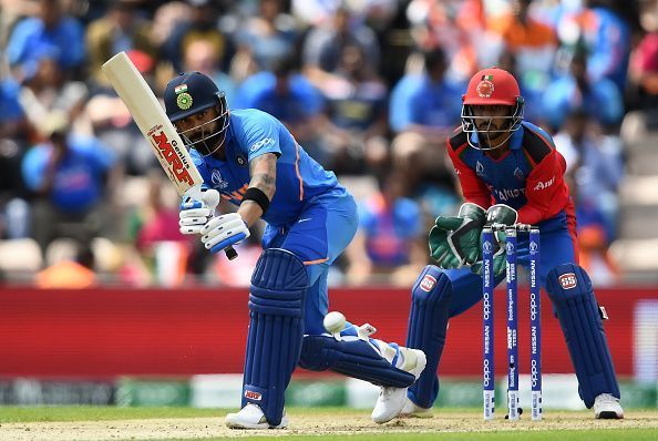 Virat Kohli essayed a good knock against Afghanistan