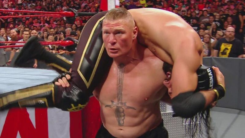 WWE is using Brock Lesnar much more effectively lately.