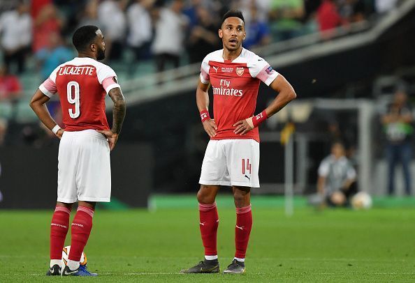 Aubameyang and Lacazette