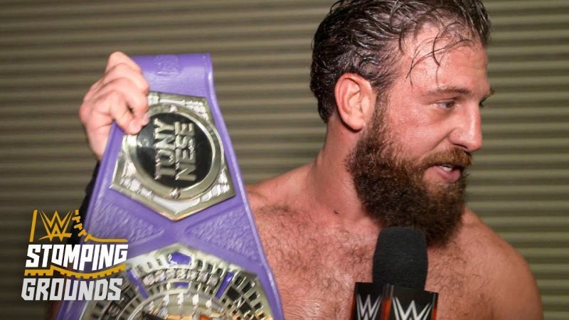 Drew Gulak finally won the Cruiserweight Championship at Stomping Grounds