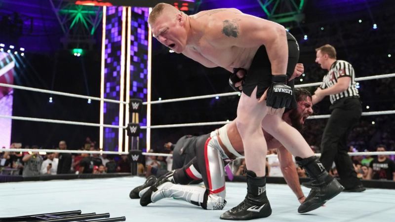 A waste of a flight for Brock Lesnar