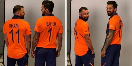 Team India's new away jersey