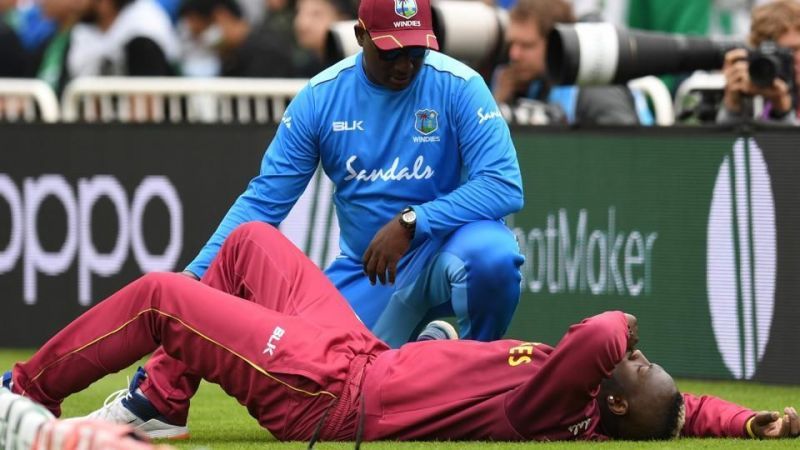 West Indies all-rounder Andre Russell has been ruled out of the World Cup