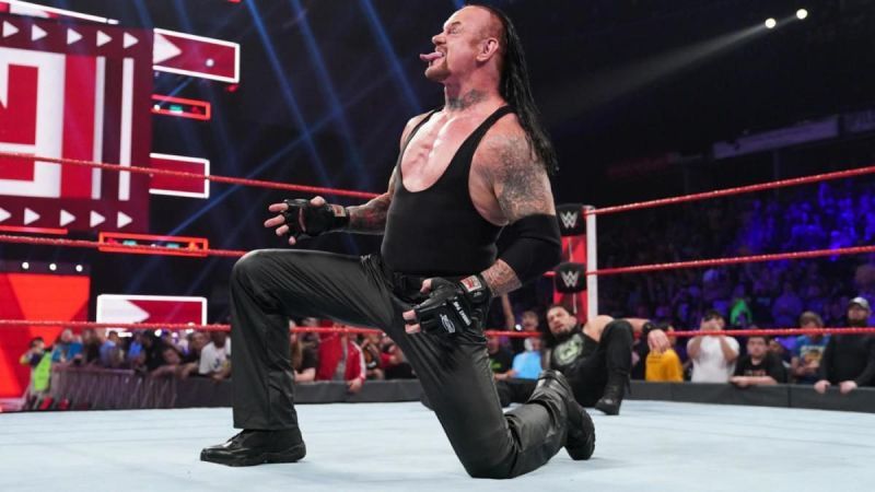 The Undertaker was heavily featured this month