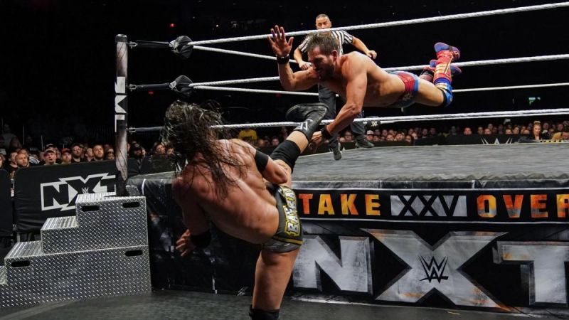 We had so many memorable and painful spots in the incredible NXT Championship match