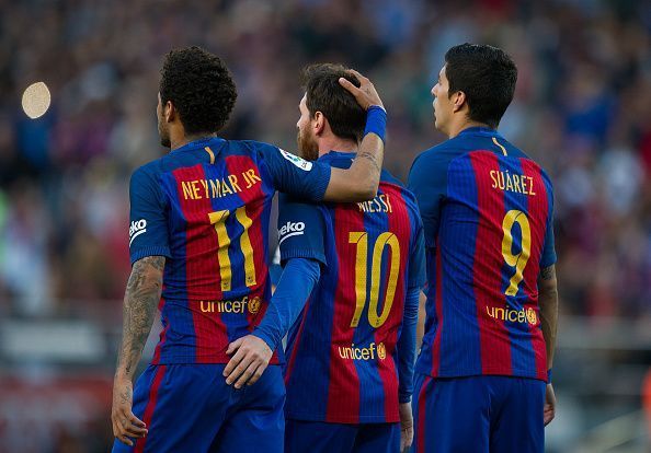 MSN was an unstoppable force during their time together at Barcelona