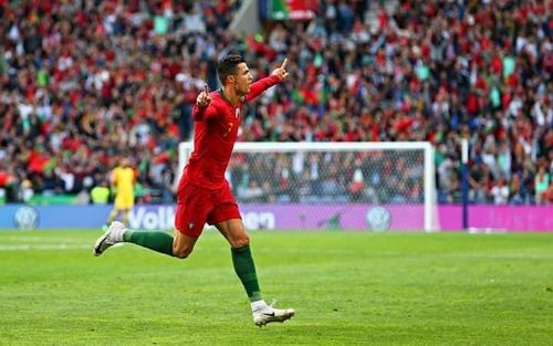 Ronaldo scored a sensational hat-trick against Switzerland in the semi final of the UEFA Nations League.