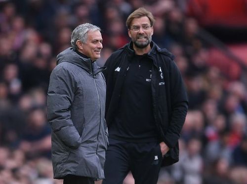 Jose Mourinho(left) and Jurgen Klopp(right)