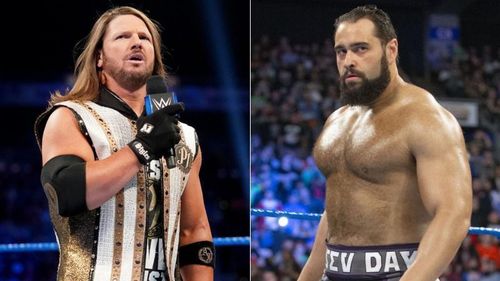 AJ Styles and Rusev have been absent recently