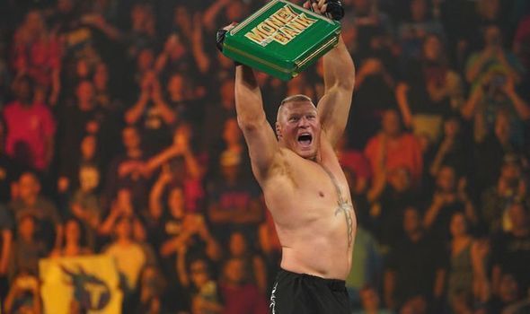 Maybe if there was actual money in that briefcase, Lesnar would not bother if this happened to him