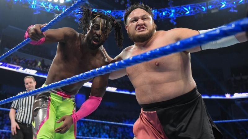 Samoa Joe and Kofi Kingston