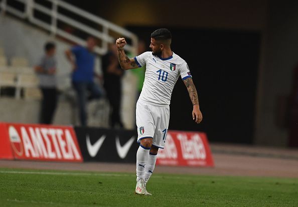 Insigne was at this sensational best against Greece for the Azzurri