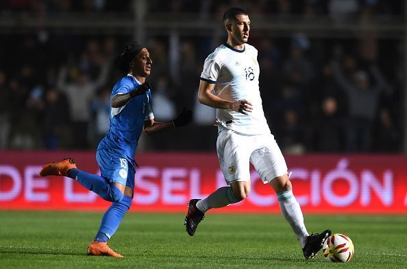 Guido Rodriguez did not look good enough to make the Argentina starting XI