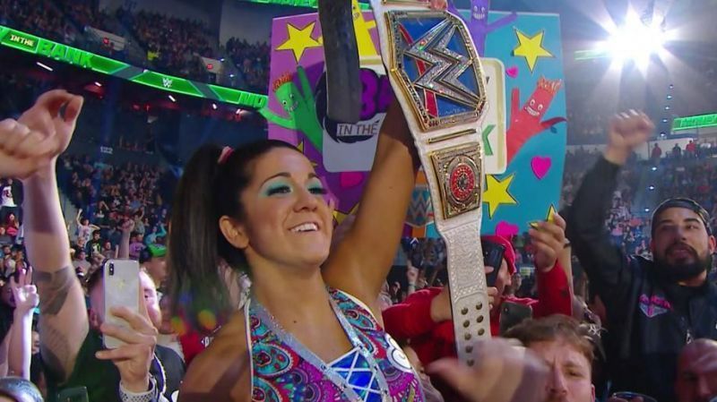 Will Bayley be able to retain her SmackDown Women&#039;s Championship at Stomping Grounds?