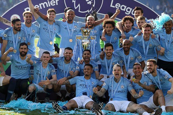 Manchester City are the defending Premier League champions