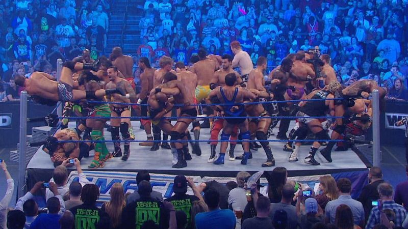 WWE's biggest battle royal will take place later today