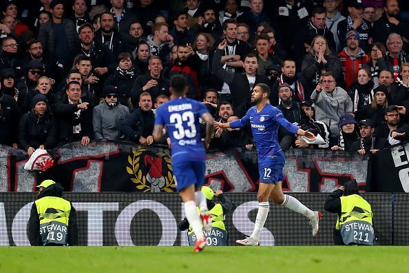 Ruben Loftus-Cheek vs Eintracht Frankfurt