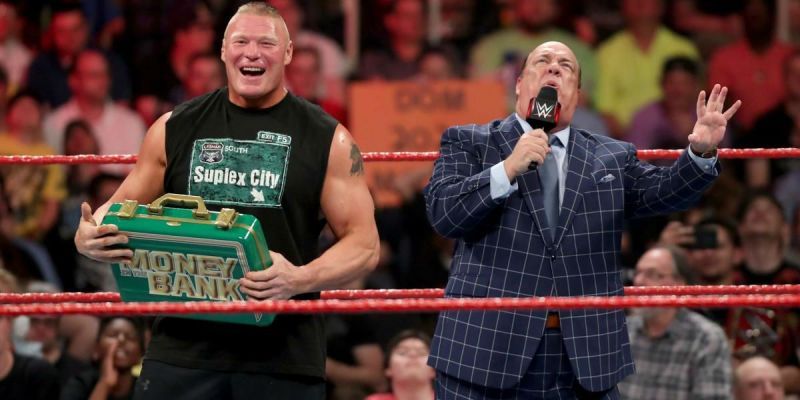 Brock Lesnar and Paul Heyman