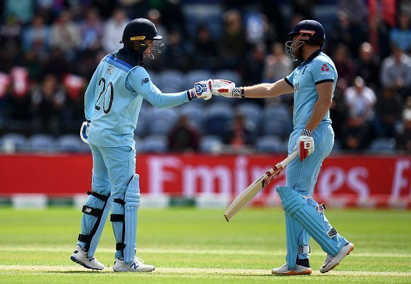 The Roy-Bairstow pair smashed 160 runs for the first wicket against India