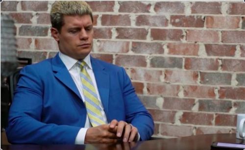 Former TNT Champion Cody Rhodes