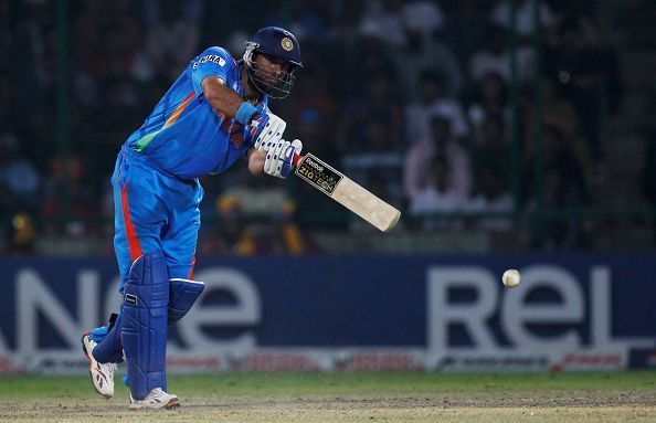 Yuvraj Singh played a stellar role with bat and ball in the 2011 ICC World Cup.
