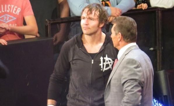 Jon Moxley and Vince McMahon