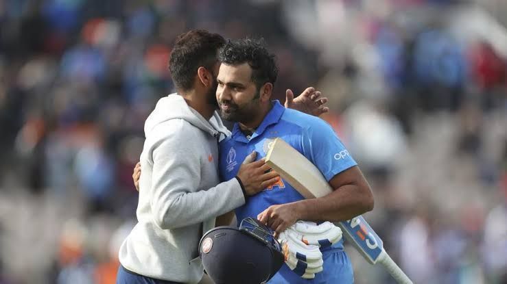 Virat Kohli and Rohit Sharma