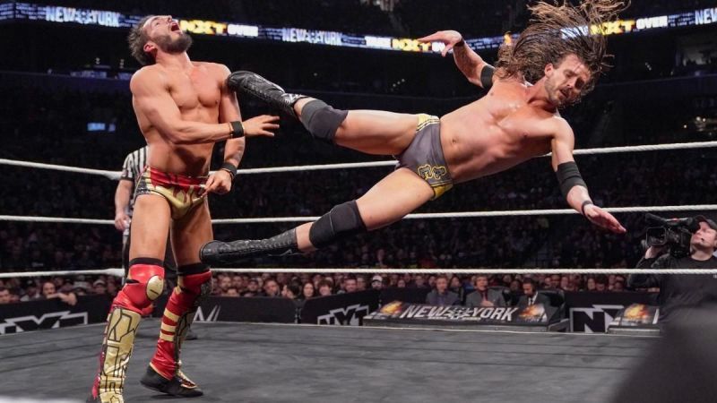 Johnny Gargano and Adam Cole wrestled for almost forty minutes.