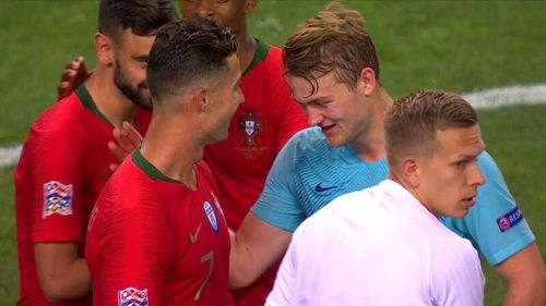 Ronaldo asked De Ligt to join Juventus