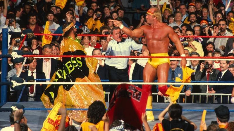 The MegaPowers exploded when they collided in the main event of WrestleMania 5.