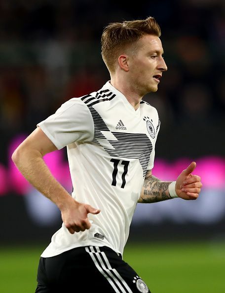 Dortmund forward Marco Reus put in a terrific performance for Germany against Belarus