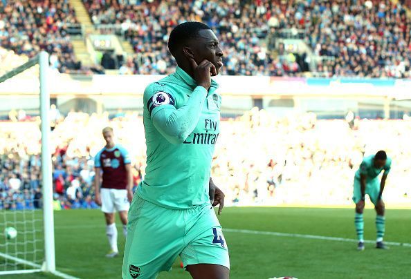 Eddie Nketiah has made 8 senior appearances for Arsenal