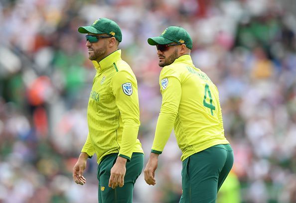 Faf du Plessis and Aiden Markram