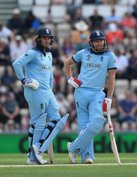 Jason Roy and Jonny Bairstow- Two integral components of England's unbelievable batting line-up