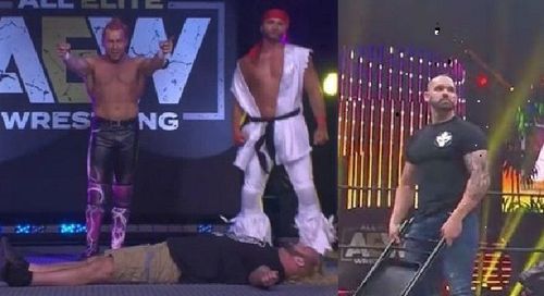 AEW fired a number of shots at WWE last night