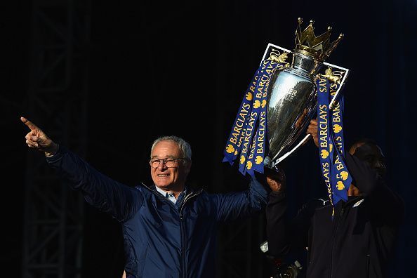 Leicester City Barclays Premier League Winners Bus Parade