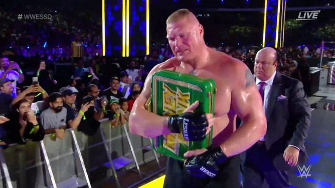 WWE Super ShowDown: 3 Things WWE secretly told us with Brock's cash-in attempt after the Universal Championship match