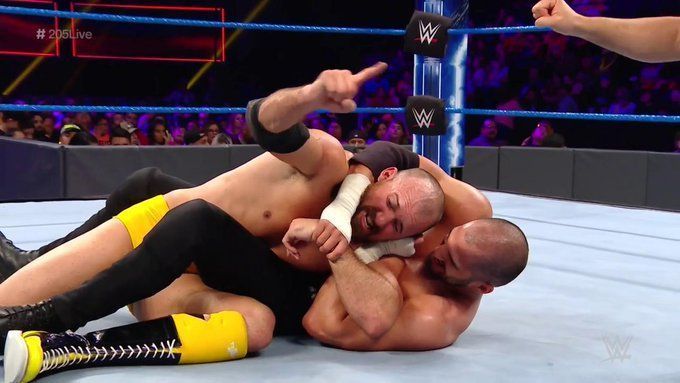 Daivari and Lorcan left each other battered and bruised after tonight&#039;s main event