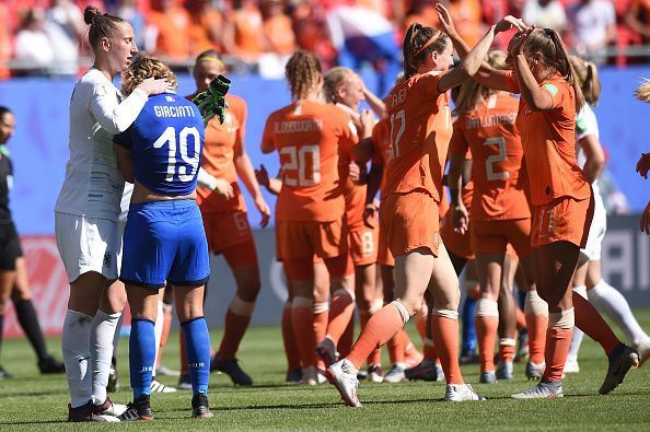Italy v Netherlands: Quarter Final - 2019 FIFA Women&#039;s World Cup France