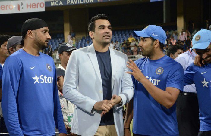 Harbhajan Singh and Zaheer Khan