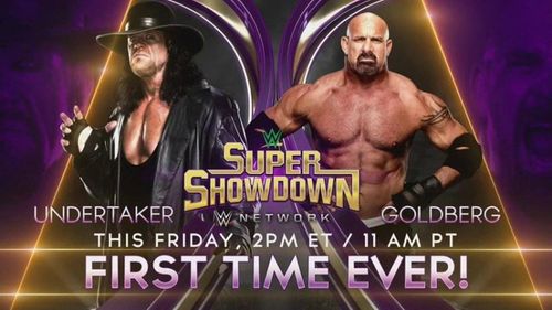 WWE Super ShowDown: The Undertaker vs Goldberg