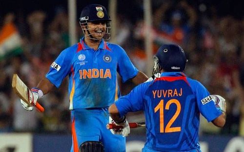 Yuvraj Singh and Suresh Raina