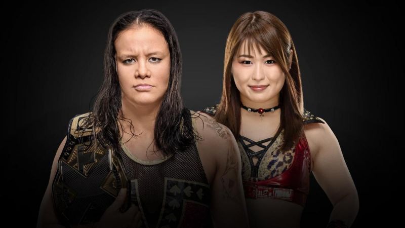 Shayna Baszler vs Io Shirai for the NXT Women's Championship