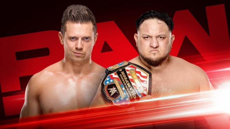 The Samoan Submission Machine/United States Champion will be on tonight&#039;s edition of Miz TV.